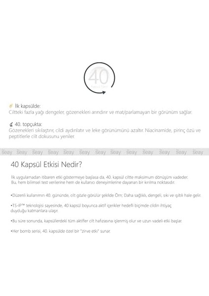 Akıllı Kapsül Krem – Arındırıcı & Aydınlatıcı Etki, Gözenek Sıkılaştırıcı | Ts-Ip™ Teknolojisi modelleri