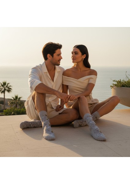 Tired Socks – Desenli Unisex Soket Çorap