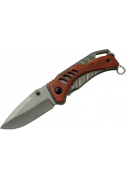 Eco Lounge Buck X61 Ahşap Çakı 15,5 cm Manuel, Kemerlikli