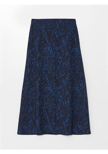 Yeni Sezon Beli Lastikli Çiçekli A Kesim Kadın Etek indirimleri