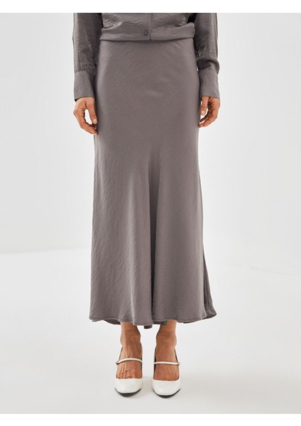 Yeni Sezon Standart Fit Saten Kadın Etek fiyatları