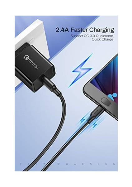 Micro USB Data ve Şarj Kablosu, Siyah, 1.5 Metre fiyatları