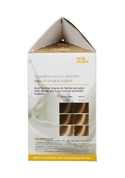Milk Shake Milk Color Eko Kit Saç Boyası 8 (0.5 G) fiyatları