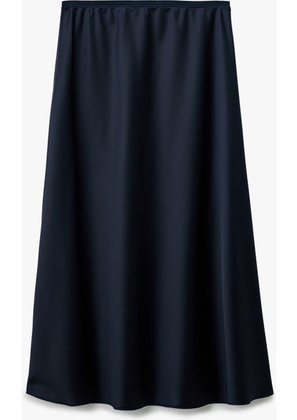 Standart Bel Regular Fit Saten Midi Etek fiyatları