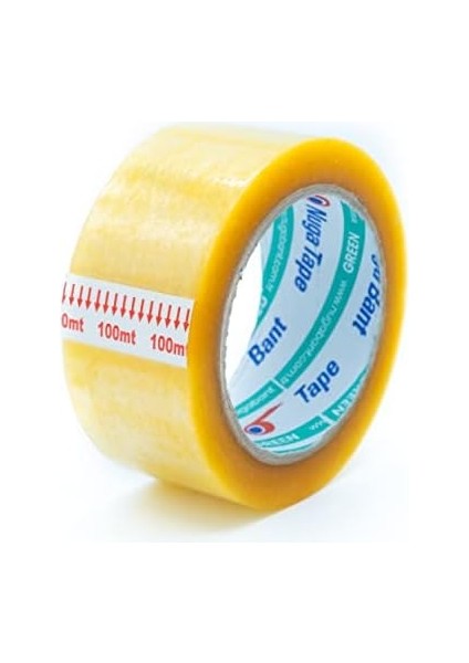 Şeffaf Koli Bandı - 45MM*100MT - 38 Mikron - Akrilik (6 Adet) fiyatları