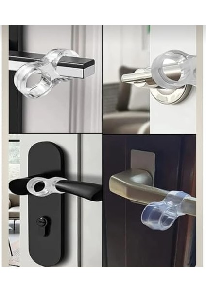 Aksesuar Kapı Kolu Stoperi, Kapı Arkası Duvar Tampon, Silikon Durdurucu, Pencere Kolu Stoperi (12) fiyatları