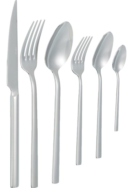 Sade 12 Kişilik 72 Parça Kutulu Çatal Kaşık Bıçak Takımı