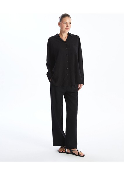 Yeni Sezon Beli Lastikli Kadın Pantolon