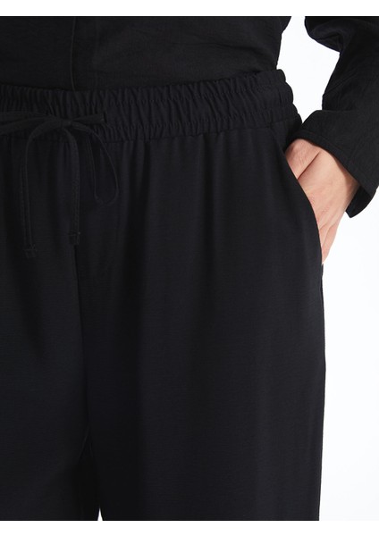 Yeni Sezon Beli Lastikli Kadın Pantolon modelleri