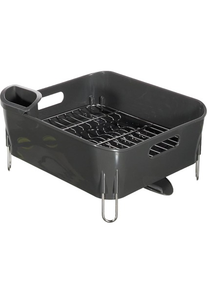 Bianka Paslanmaz Bulaşıklık Gri KÜÇÜK37*33*17 cm D-14650