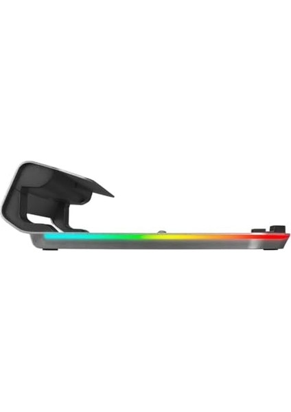 ADS-T6U Ramp 4 Adet USB 3,0 Hub ile Rgb Işıklı Alüminyum Dizüstü Bilgisayar Standı fiyatları