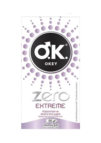 Okey Zero Extreme 10'lu