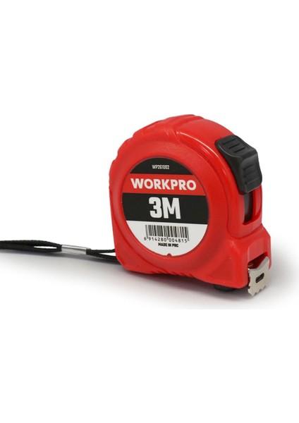 WP261002 3MX16MM Beyaz Çelik Şerit Metre