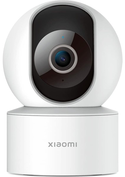 Akıllı Kamera C200, 1080P Wifi Kamera, Bebek Monitörü, Iç Mekan Kamerası, Evcil Hayvan Kamerası, Gece Görüşü, 360° Dönen Başlık, Beyaz
