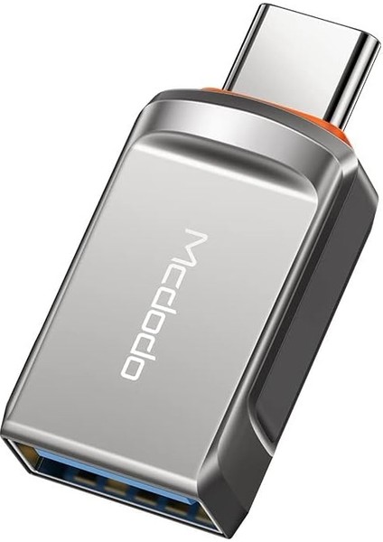 OT-8730 USB To Type-C Çevirici Soket Converter Gri