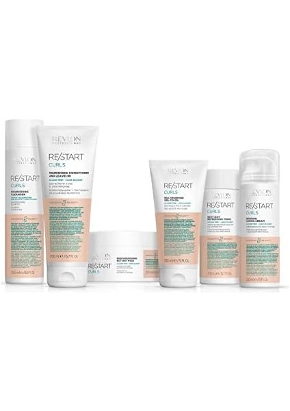Revlon Professional Restart Curls Deep Nourishing Buttery Maske 250ML Sulfate & Silicone Free