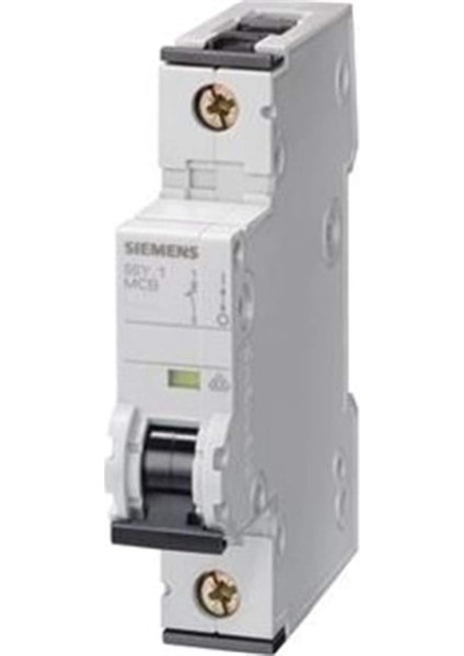 10A; 1 Fazlı; 5sl Anahtarlı Otomatik Sigorta; 6ka; C Tipi; Yavaş Karakterli