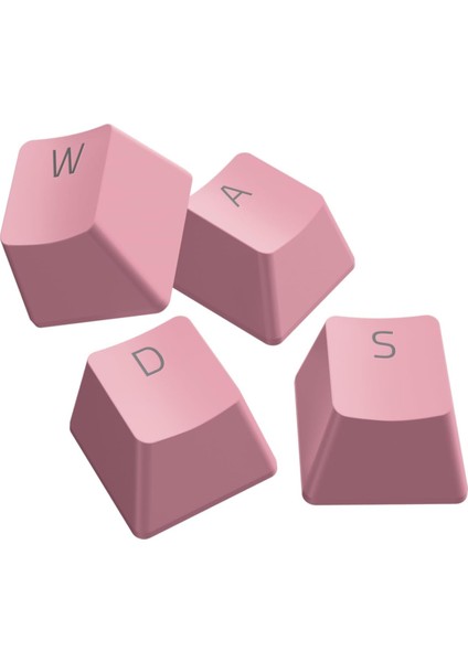 Pbt Tuş Başlıkları +Spiral Kablo (120 Çift Vuruşlu Pbt Tuşu, Usb-C'den Usb-A'ya Kablo, Örgülü Fiber Kablo Içeren Yükseltme Seti Abd Düzeni | Kuvars