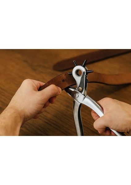 Delme Aleti Kemer Delme Pensi 6 Ayrı Ayarlı Pens Deri Delici El Aletleri fiyatları