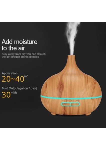 Mini Boy 15CM Buhar Makinesi 550ML Uzaktan Kumandalı Ahşap Görünümlü Hava Nemlendirici Hava Aroma Nemlendirici Yatak Odası Çocuk Odası Için Bn-01 fiyatları