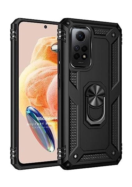 12 Pro 4g Için Kılıf Military Ring Holder Siyah [ 12 Pro 4g ile Uyumlu Kılıf - Siyah] fiyatları