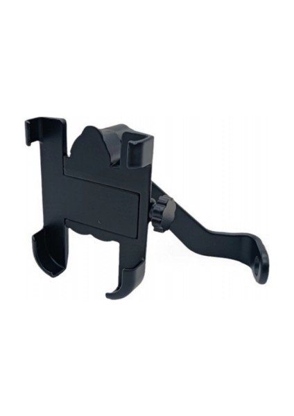 Alüminyum Gövdeli Metal Ayna Bağlantılı Motosiklet Telefon Tutucu