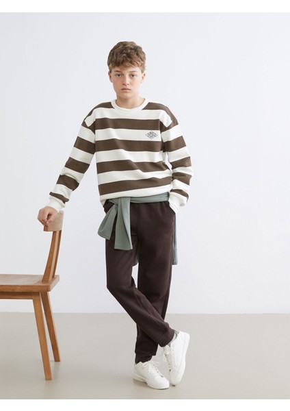 Yeni Sezon Bisiklet Yaka Erkek Çocuk Kalın Sweatshirt fiyatları