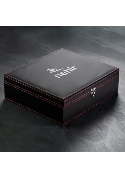 Adriana Sade 12 Kişilik 84 Parça Deri Kutulu Çatal Kaşık Bıçak Takımı modelleri