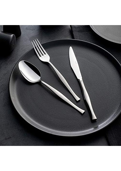 Zarif Sade 6 Kişilik 36 Parça Çatal Kaşık Bıçak Takımı fiyatları