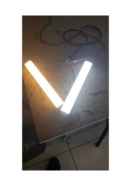 5 Adet 24V Dekoratif Tente & Pergola LED 20CM-DÜZ Taban - (6500K Beyaz Işık) modelleri