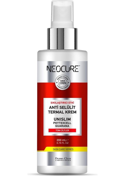 Neo Cure Dermo Clean Anti Selülit Termal Krem 200 Mililitre