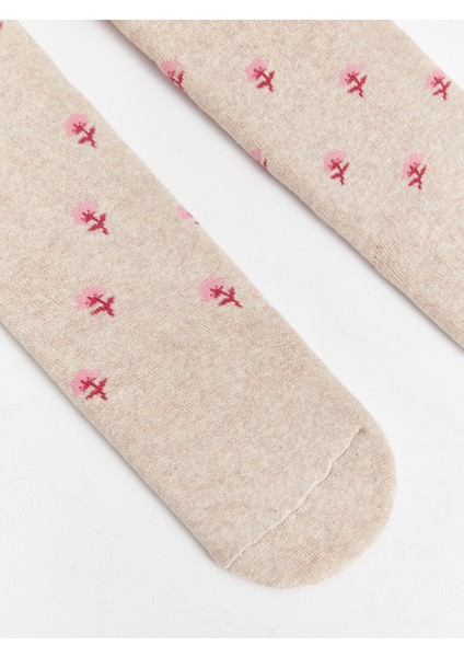 Yeni Sezon Baskılı Kız Bebek Külotlu Çorap 2'li fiyatları