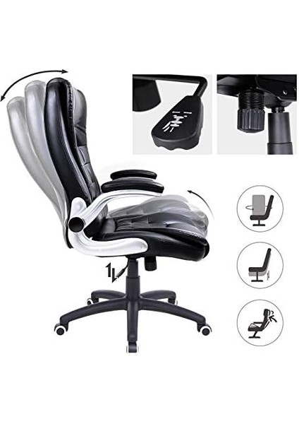 Ofis Koltuğu, Yönetici Koltuğu, Döner, Siyah, OBG51B, 111 x 77 x 71 fiyatları