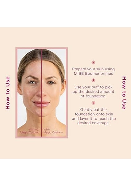 Mıssha Nemli ve Pürüzsüz Görünüm Sunan Cushion Fondöten Magic Cushion Moist Up Spf 50+/pa+++ (No.23) modelleri