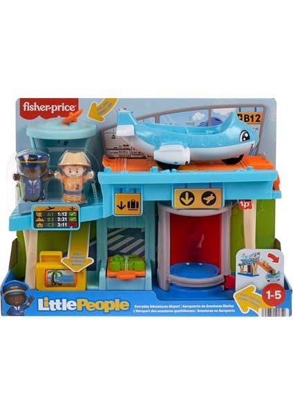 People Havaalanı People Havaalanı, Uçak ve 3 Oyun Aksesuarı, Bebekler Için Oyun Seti HTJ26 fiyatları