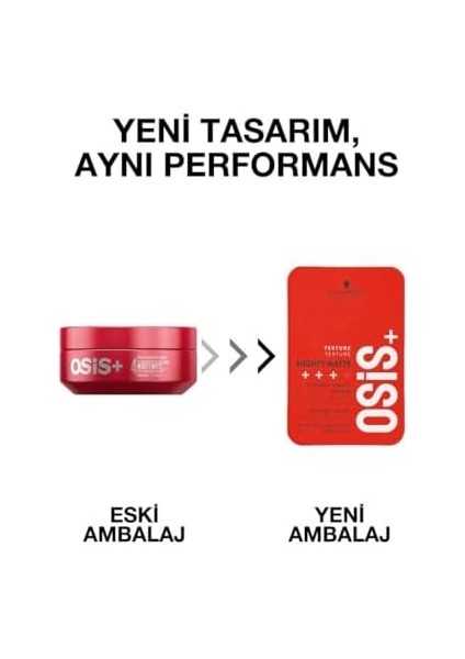 Osis+ Mighty Matte Güçlü Tutucu Mat Wax 100ML modelleri