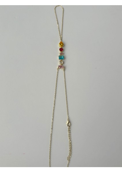 Renkli Taşlı Çift Sarımlı Gold Şahmeran modelleri