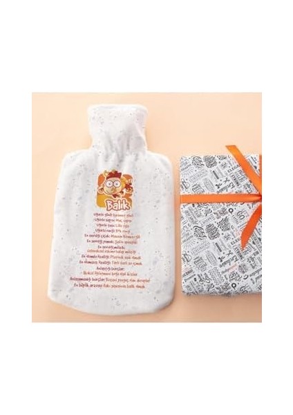 Hediyesepeti Balık Burcu Arkadaşa Hediye Esprili Yorumlu Sıcak Su Torbası fiyatları