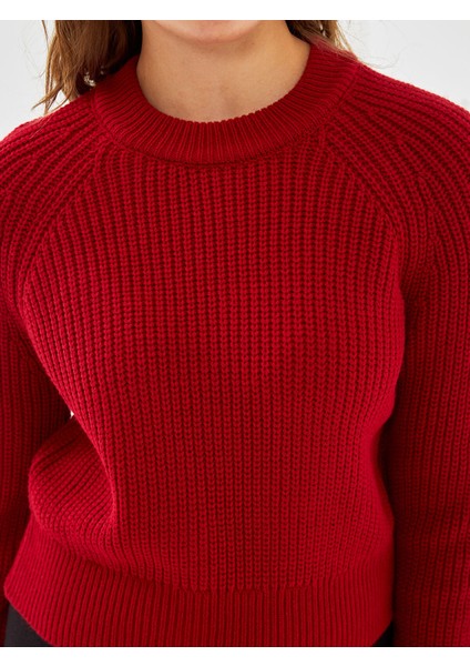 Yeni Sezon Bisiklet Yaka Düz Uzun Kollu Kadın Triko Kazak modelleri