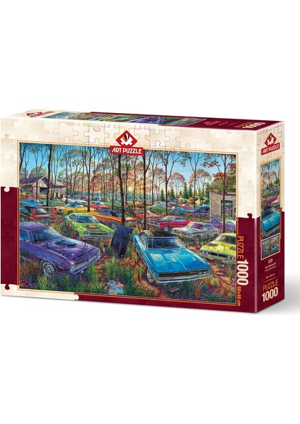 Puzzle Araba Mezarlığı 1000 Parça Puzzle