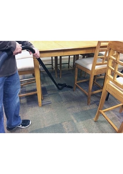 98064-AZ Sırt Çantası Vakum Bağlantı Kiti, Ez-Glide Aleti, 14" Zemin Fırçası ve 2 Parçalı S-Çubuk, Siyah modelleri