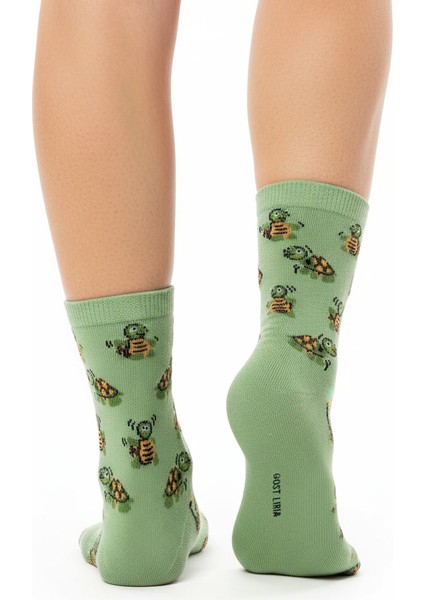 Tortoise Socks – Desenli Unisex Soket Çorap indirimleri