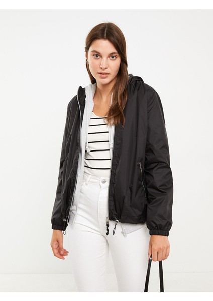 Yeni Sezon Kadın Kapüşonlu Düz Yağmurluk fiyatları