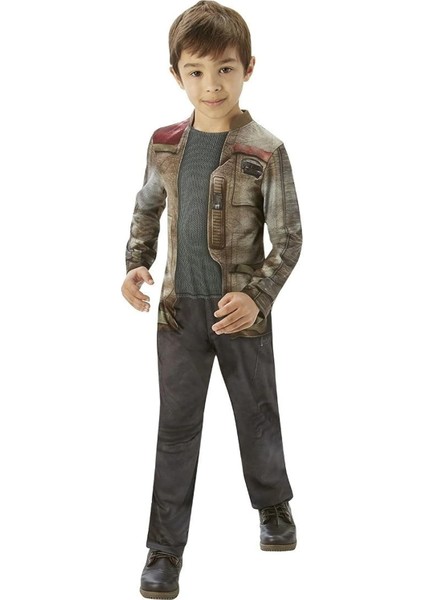 -Rubie Resmi Çocuğun Yıldız Savaşları Finn Klasik Kostüm - Orta