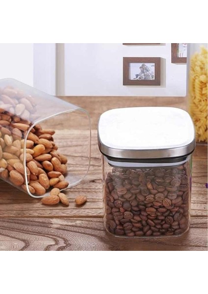 450ML Sızdırmaz Vakumlu Metal Kapaklı Borosilikat Cam Kavanoz – Hava Geçirmez & Dayanıklı Gıda Saklama Kabı (10CM x 10CM) fiyatları