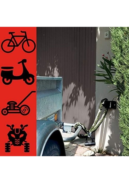 Çelik Ankraj, Kablo Veya Zincir ile Kullanım Için Duvar/zemin Ankrajı, Bisikletleri Sabit Bir Noktaya Sabitlemek Için Ideal modelleri