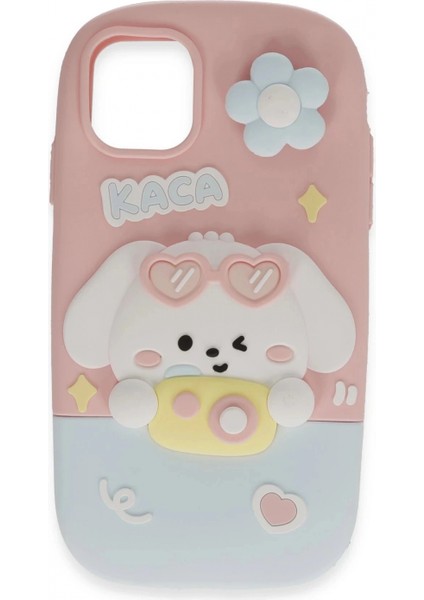 iPhone 11 Kılıf Poky Karakter Silikon Kapak - Desen 13