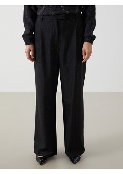 Yeni Sezon Loose Fit Çizgili Kadın Pantolon fiyatları