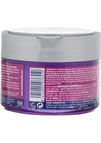 Natur Vital Hair Loss Mask 300ML Saç Dökülme Karşıtı Maske