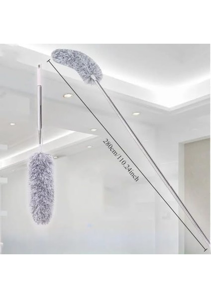 Bükülebilir Köşe Bucak Toz Alma Püskülü Dev Boy 280 cm Fırça fiyatları